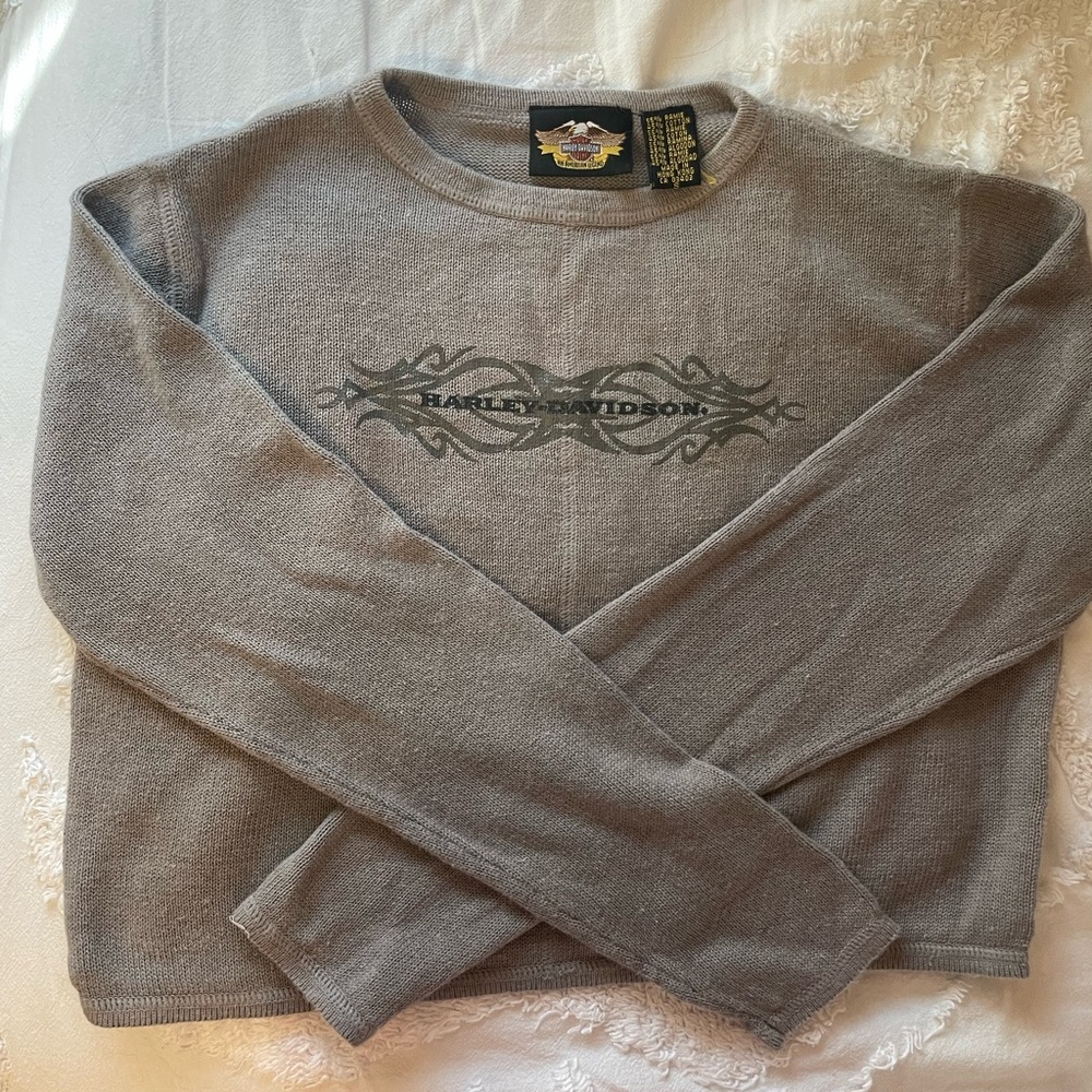 Harley Davidson knit long sleeve